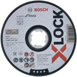 BOSCH Disque à tronçonner plat X-LOCK 125mm - Expert for Inox
