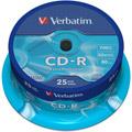 Supports de stockage VERBATIM Pack de 25 CD-R 700 Mo Extra Protection