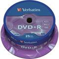 Supports de stockage VERBATIM Pack de 25 DVD+R 4.7 Go