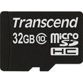 Cartes mémoire TRANSCEND microSDHC Classe 10 (Premium) 32Go