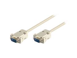 Connectique Informatique GENERIQUE Cable null modem DB9 M/M 1.8m
