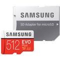 Cartes mémoire SAMSUNG EVO Plus MicroSDXC UHS-I U3 512Go +Adaptateur SD