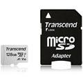Cartes mémoire TRANSCEND 300S microSDXC UHS-I U3 128Go + Adaptateur SD
