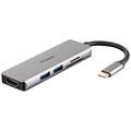 D-LINK Station USB-C 5-en-1 vers HDMI/USB/microSD/SD