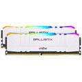 CRUCIAL Ballistix RGB DDR4 PC4-25600 2 x 32Go / Blanc - BL2K32G32C16U4WL