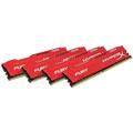 HyperX FURY Red 32Go (4x8Go) 2400MHz DDR4 CL15 - HX424C15FR2K4/32