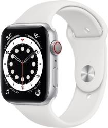 Montre connectée Apple Watch 44MM Acier Arg/Blanc Series 6