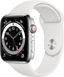Montre connectée Apple Watch 44MM Alu Argent/Blanc Series 6