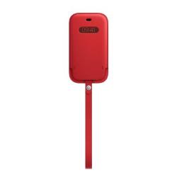 Etui Apple iPhone 12 mini Cuir rouge MagSafe
