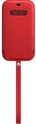 Housse Apple iPhone 12 Pro Max Cuir rouge MagSafe