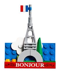 LEGO Divers 854011 L'aimant modèle Tour Eiffel