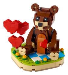 LEGO Divers 40462 L'ours brun de la Saint-Valentin