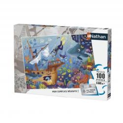 Nathan - Puzzle 100 pièces - Le monde sous-marin