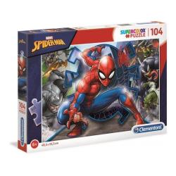 Clementoni - Puzzle 104 pièces - SuperColor - Spider-Man