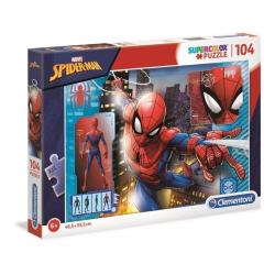 Clementoni - Puzzle 104 pièces - Spider-Man