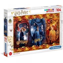 Clementoni - Puzzle 104 pièces - Harry Potter