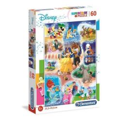 Clementoni - Puzzle 60 pièces - SuperColor - Disney Clas