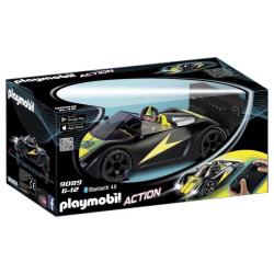 Playmobil - 9089 Voiture de course noire radiocommandée