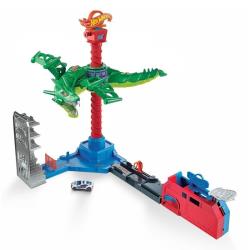 Mattel - Hot Wheels - Coffret Attaque du Robot Dragon