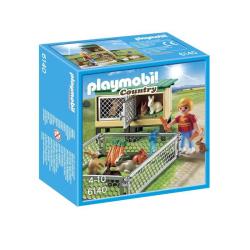 6140 Enclos lapins et clapier - Playmobil