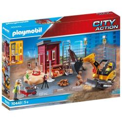 Playmobil - Mini-pelleteuse et chantier - 70443