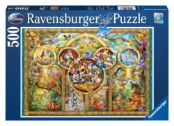 Ravensburger - Puzzle 500 pièces famille Disney
