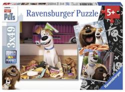 Ravensburger - Puzzle 3X49 Pièces Comme des bêtes