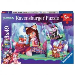 Ravensburger - Puzzles 3x49 pièces - Le monde merveilleux des