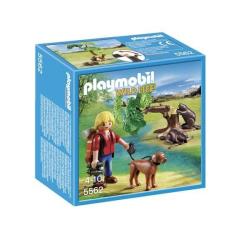 5562 Randonneur avec castors - Playmobil