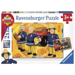 Ravensburger - Puzzle 2 x 12 pièces Sam en intervention
