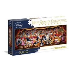 Clementoni - Puzzle 1000 pièces - Panorama - Disney Orch