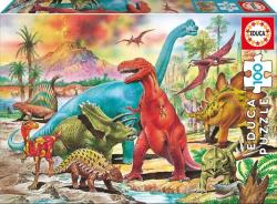 Educa - Puzzle 100 pièces dinosaures