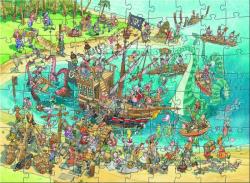 Haba - Puzzle de 100 pièces Pirates