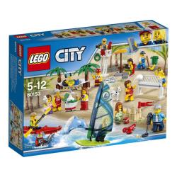 Lego City 60153 Ensemble de figurines La plage