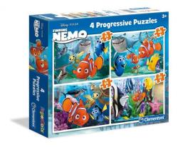 Coffret 4 Puzzles Progressifs Nemo Clementoni