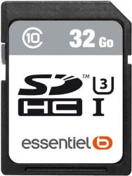 Carte SD Essentielb 32Go SDHC Performances