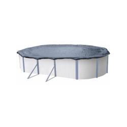 Trigano - Bâche d'hiver pour piscine métal ou résine ovale 7,7 m x 4,1 m