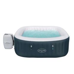 Bestway - Spa gonflable Lay-Z Ibiza AirJet 6 places Bestway square 60015 180x66cm