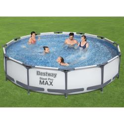 Bestway ensemble de piscine steel pro max 366x76 cm 366 cm