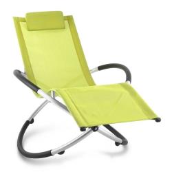 Blumfeldt chilly billy chaise longue jardin transat aluminium -citron vert HMD1-Chilly-Billy-GR