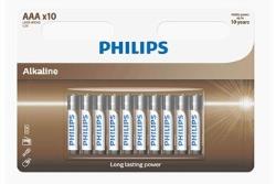 Piles Philips PACK DE 10 PILES AAA