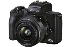 Appareil photo hybride Canon EOS M50 Mark II Noir + EF-M 15-45mm f/3,5-6,3 IS STM