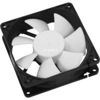 Cooltek Silent Fan 80 ventilateur de boîtier pc 8 cm Noir, Blanc