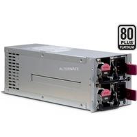 Inter-Tech ASPOWER R2A-DV0800-N alimentation PC 800 W 20+4 pin ATX 2U Argent