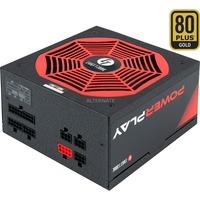 Chieftronic GPU-650FC PowerPlay alimentation PC 650 W 20+4 pin ATX PS/2, Rouge