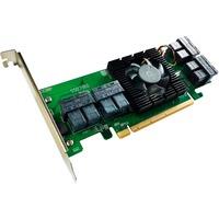 HighPoint SSD7180 contrôleur RAID PCI Express x8 3.0 8 Gbit/s, Carte RAID