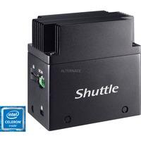 Shuttle EDGE EN01J3 J3355 Intel Celeron 4 Go LPDDR4-SDRAM 64 Go eMMC Mini PC Noir