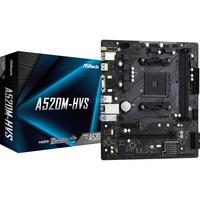 ASRock Carte mère A520M-HVS AMD A520 Emplacement AM4 micro ATX