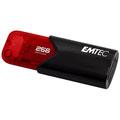 EMTEC B110 Click Easy 3.2 - 256Go / Noir, rouge (ECMMD256GB113)