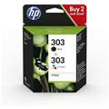 HP 303 Combo Pack - Noir, tricolore (3YM92AE)